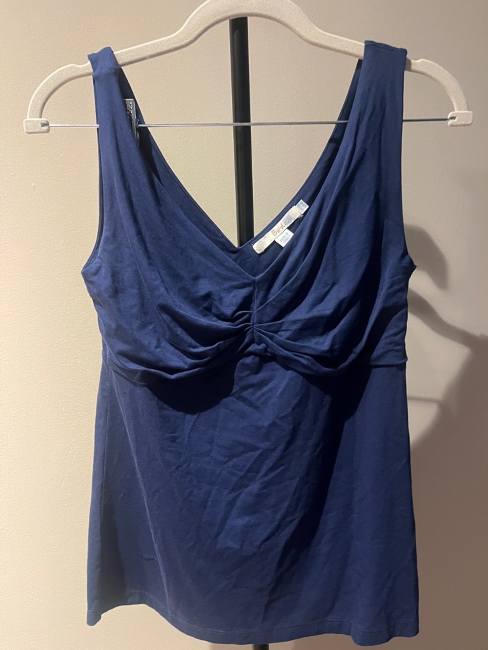 Boden Women’s Navy Sleeveless Twist-Front Tank Top Size 6